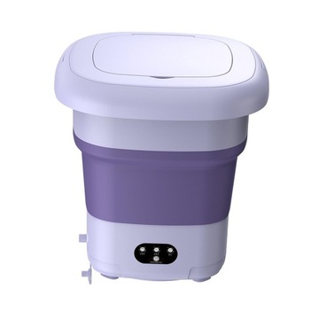 Складная мини-стиральная машина 9л Easy to Violet