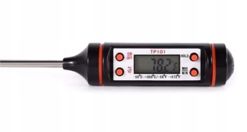 TERMOMETR KUCHENNY CYFROWY LCD SONDA MIĘSA WINA