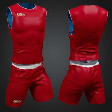 ДВУСТОРОННИЙ НАЧАЛЬНЫЙ КОСТЮМ BOXFIT XL