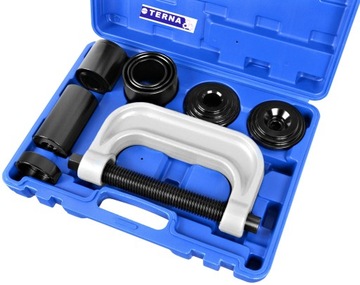 СЪЕМНИК ВТУЛОЧНЫХ ШТИФТОВ НА АВТОМОБИЛЬ - ВИНТОВОЙ ПРЕСС