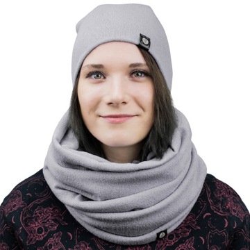 ЖЕНСКИЙ КОМПЛЕКТ ШАПКА СМЕРФЕТКА, НАБОР ТРУБКИ, РАЗМЕР. М