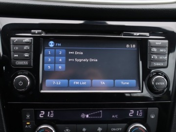 Nissan Qashqai II Crossover 1.2 DIG-T 115KM 2014 Nissan Qashqai 1.2 DIG-T, Salon Polska, Skóra, zdjęcie 18