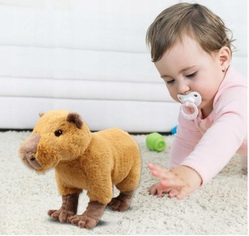 MASKOTKA KAPIBARA PLUSZAK PRZYTULANKA MIŚ HIT 30CM