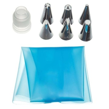 Рукав Декоратор ТОЛЬКО ДЛЯ УКРАШЕНИЯ ТОРТА 8 ЭЛЕМЕНТОВ