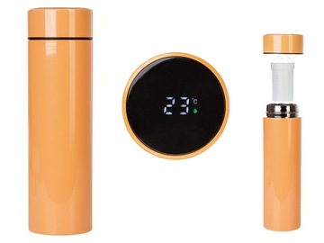 ТЕРМОКРУЖКА SMART ТЕРМОС БУТЫЛКА LED ТЕМПЕРАТУРА 450 мл