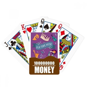 poker Funny do fortepianowy zestaw Karta gry Gra