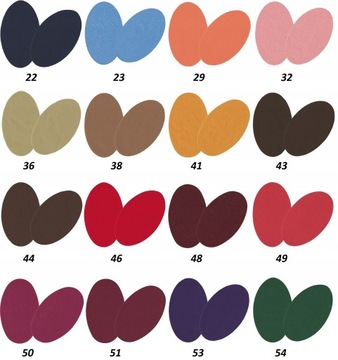 ЗАПЛАТЫ, 50 ЦВЕТОВ