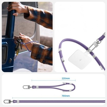 Браслет SPIGEN Magic Cord 2in1 с шейным ремешком для телефона