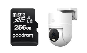Kamera IP wewnętrzna zewnętrzna Xiaomi CW300 WiFi Uchwyt 360 + karta 256GB