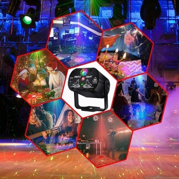RGB ДИСКО-СВЕТИЛЬНИКИ ДИСКО-ЛАМПЫ USB-ОСВЕЩЕНИЕ ДЛЯ DJ-ВЕЧЕРИНКИ С ДИСТАНЦИОННЫМ УПРАВЛЕНИЕМ