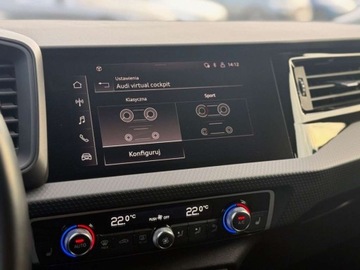 Audi A1 II 1.5 35 TFSI 150KM 2021 Audi A1 Sportback Ambiente czujniki przod i tyl klimatyzacja 2 strefowa, zdjęcie 25