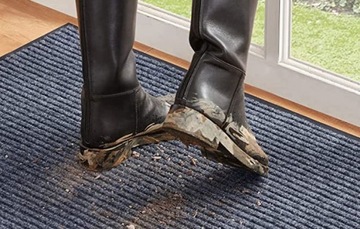 WYCIERACZKA POD DRZWI WEJŚCIOWA GUMOWA ZEWNĘTRZNA WEWNĘTRZNA DUŻA 60x90cm