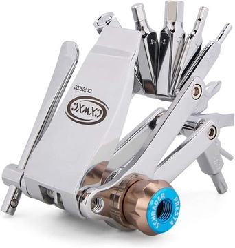 13 w 1 ZESTAW KLUCZY NAPRAWA ROWEROWYCH MULTITOOL