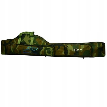 ЧЕХОЛ ДЛЯ УДИЛИЩА, 3 ОТДЕЛЕНИЯ, 140 см, УСИЛЕННЫЙ