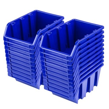 20x Pojemnik magazynowy kuweta NP4 KTR12 BLUE