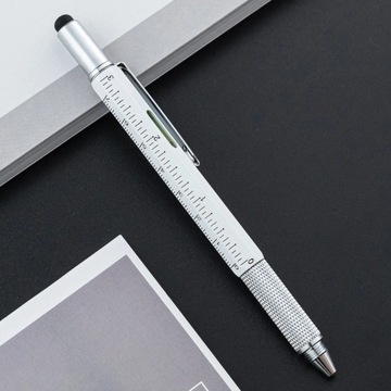 SIX IN ONE Multifunction Functions Screwdriver Luxury Metal Ballpoint