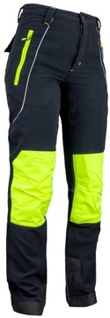 Эластичные рабочие брюки SOFTSHELL со светоотражающими свойствами