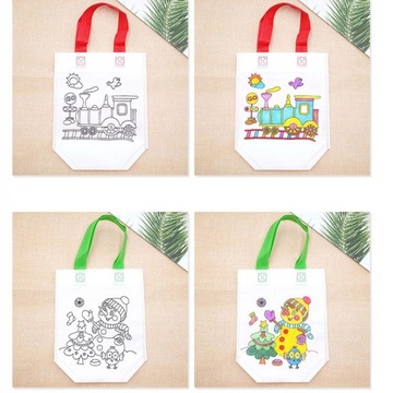 24 szt. Diy Coloring Bag Diy Kolorowe torby