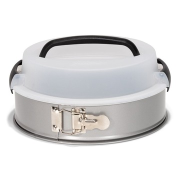 Patisse Tortownica z pokrywą 24cm SILVERTOP