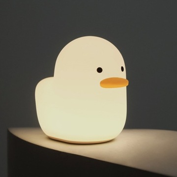 Lampka Nocna LED mała kaczka Ładowanie USB