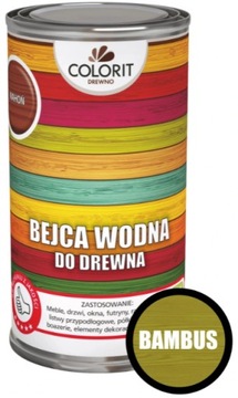 COLORIT BEJCA WODNA DO DREWNA (BAMBUS) 0,5 L MEBLI OKIEN DRZWI FUTRYN