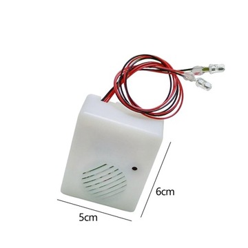 Забавный датчик звука на Хэллоуин, креативный реквизит для ужасов, датчик движения, динамик