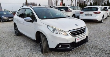 Peugeot 2008 I SUV 1.6 VTi 120KM 2013 Peugeot 2008 1.6i 120 kM Led Klima Panorama Navi Skory Jak Nowy Serwis Gwa, zdjęcie 1