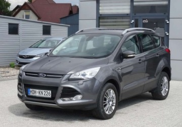 Ford Kuga II SUV 2.0 Duratorq TDCi 140KM 2014 Ford Kuga 2.0TDCI 4X4 Automat Bezwypadkowa Oplacona Serwis 2.0 Diesel, zdjęcie 4