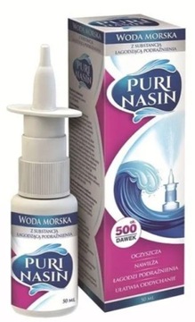 Purinasin woda morska 50 ml Oczyszcza Nawilża