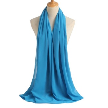Chiffon Scarf Women Turban Muslim Hijab Foulard