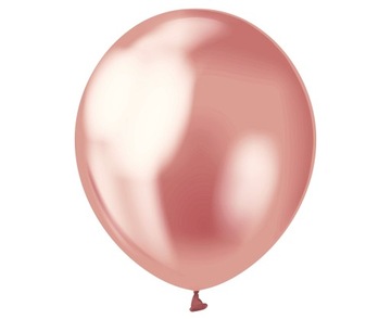 Balony Platynowe Jasnoczerwone 26 cm 50 szt.