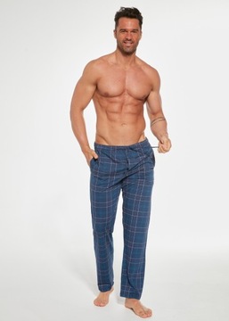 Spodnie piżamowe Cornette 691/45 S-2XL męskie M jeans
