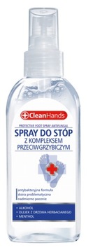 SPRAY do STÓP Przeciw GRZYBICA GRZYBICY CleanHands