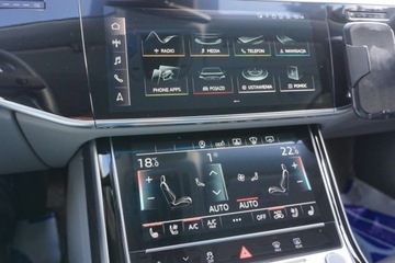 Audi A8 D5 Sedan Facelifting 3.0 55 TFSI 340KM 2022 Audi A8 Bezwypadkowy Quattro 55 TFSI Kamery ACC klima 4stref FV23, zdjęcie 2