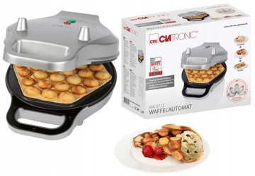 GOFROWNICA BĄBELKOWA BUBBLE EGG WAFFLE GOFRY ZAWIJANE GOFRÓW PUFFS 700W