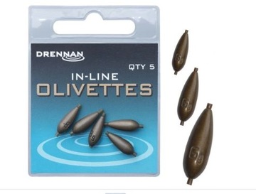 Drennan oliwki przelotowe 4szt. 2,5g