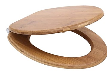 DESKA SEDESOWA Z mdf BAMBUSOWA OKLEINA UNIWERSALNA MOCOWANIE METAL