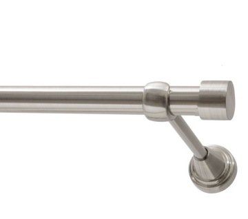 Карниз одинарный, металлический, с эффектом стали 19 160