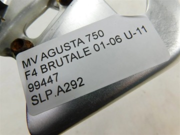 КОМПЛЕКТ ПОДНОЖКИ ЛЕВОЙ ПЕРЕДНЕЙ MV AGUSTA 750 F4 BRUTES 01-06 U-11 99447