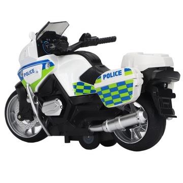 1:16 Мотоциклетная игрушка из сплава, свет, звук, мини