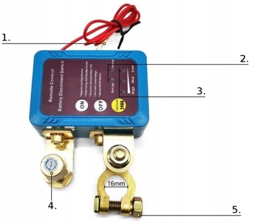 ГЛАВНЫЙ ВЫКЛЮЧАТЕЛЬ АККУМУЛЯТОРНЫЙ КОМПЛЕКТ ДИСТАНЦИОННОГО УПРАВЛЕНИЯ 12 В 24 В 240 А РЕЛЕ