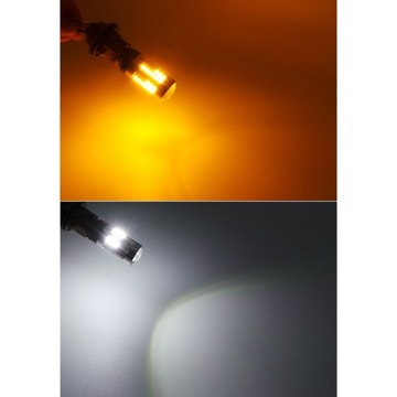 P21/5W, BAY15D LED 12V CANBUS бело-оранжевый