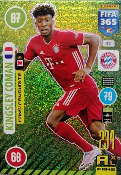FIFA 365 2021 FANS FAVOURITE 42 COMAN BAYERN