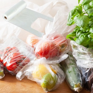 Мешки, полиэтиленовые пакеты, одноразовые пакеты, прочные, в рулоне, до 5 кг.