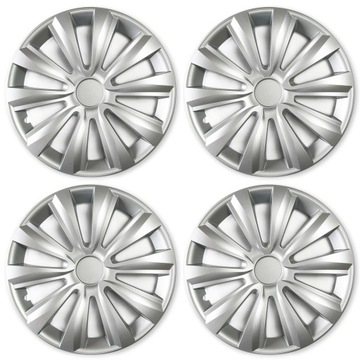 4x Kołpaki Delta 15” Srebrne do Opel