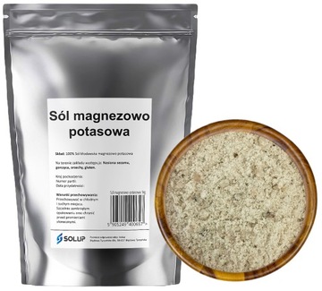 SÓL KŁODAWSKA MAGNEZOWO POTASOWA do kąpieli 1kg