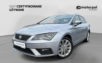 Seat Leon III ST Facelifting 1.5 EcoTSI 150KM 2019 Seat Leon Xcellence, Gwarancja Producenta, Fak...