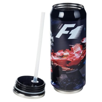 Kubek termiczny termos bidon retro formuła 1 F1 PU