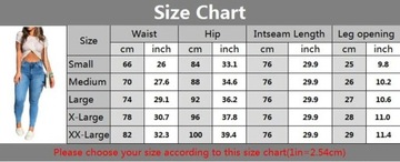 Women Denim Jeans Pants Slim Skinny High Waist Spr