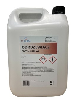 Odrdzewiacz profesjonalny 5 L Kwas Fosforowy 50%